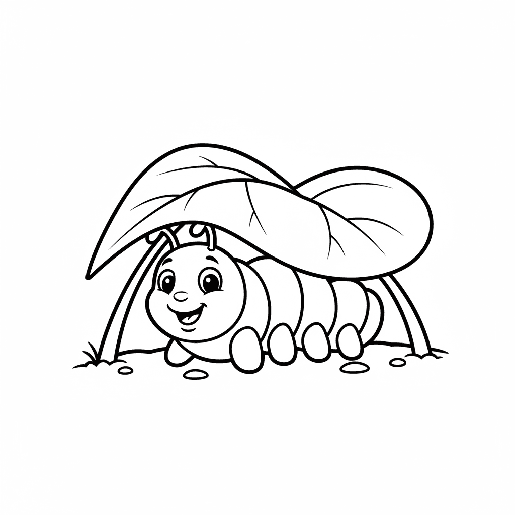 A cute caterpillar